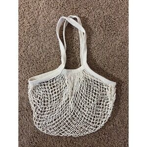 Recess Pickleball Open Top Organic Cotton Net Court Carry Tote Bag